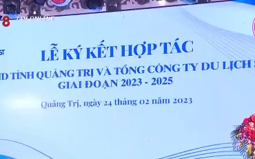 Saigontourist ký kết hợp tác phát triển du lịch với tỉnh Quảng Trị