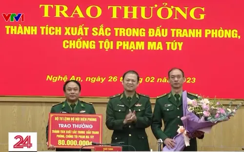 Biểu dương Bộ đội biên phòng Nghệ An triệt phá 2 chuyên án ma túy lớn