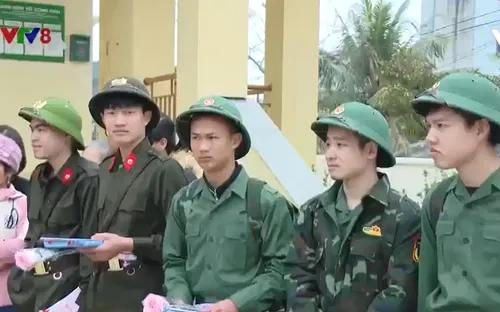 Thanh niên Công giáo hăng hái lên đường nhập ngũ
