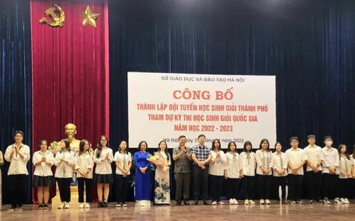 Hà Nội có 14 học sinh dự kỳ thi tuyển chọn đội tuyển Olympic