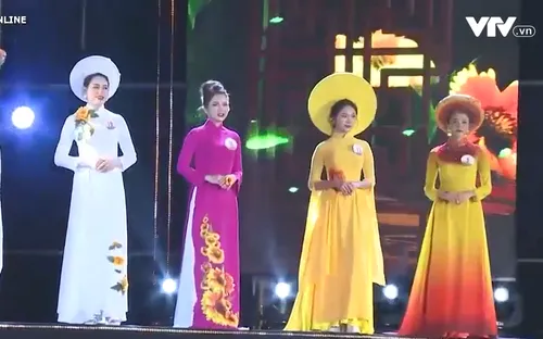 Bế mạc Lễ hội áo dài hoa cúc biển Cửa Lò