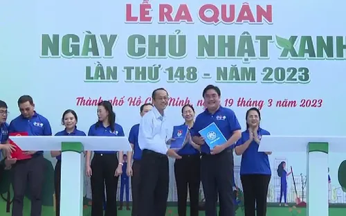 Tuổi trẻ TP Hồ Chí Minh ra quân Ngày Chủ nhật xanh