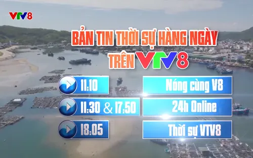 Tin tức thời sự hàng ngày trên VTV8
