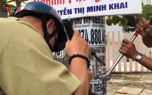 Phú Yên ra quân dẹp quảng cáo tín dụng đen