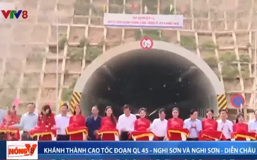 Khánh thành dự án đường bộ cao tốc Bắc - Nam đoạn Quốc lộ 45 - Nghi Sơn và Nghi Sơn - Diễn Châu