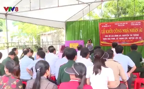 Quân khu 4 phối hợp hỗ trợ 59 ngôi nhà Nhân ái