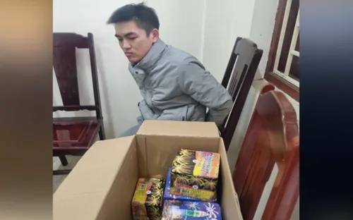 Bắt 3 đối tượng mua bán, tàng trữ, vận chuyển pháo nổ