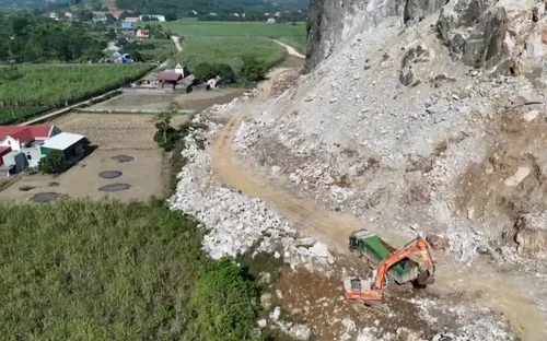 Thanh Hóa: Người dân bất an khi sống dưới mỏ đá