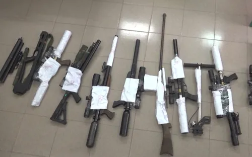 Triệt phá vụ mua bán linh kiện vũ khí số lượng lớn
