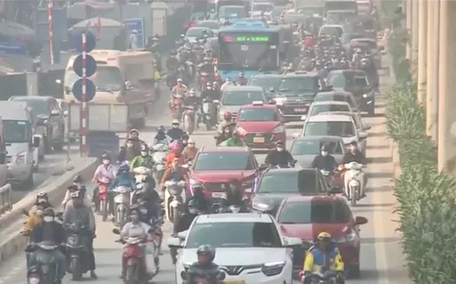 Ô nhiễm không khí nghiêm trọng tại ngã tư Nguyễn Trãi