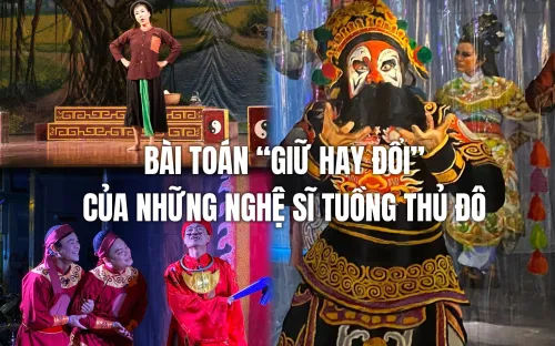 Bài toán “giữ hay đổi” của những nghệ sĩ Tuồng Thủ đô