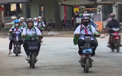 Nỗi lo tai nạn giao thông ở học sinh