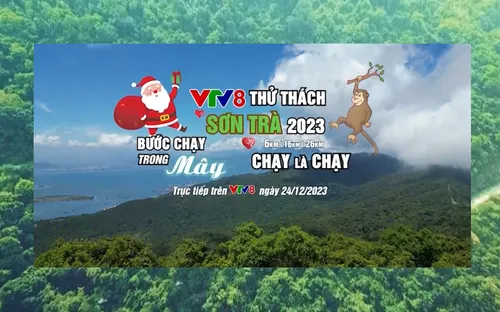 Giải chạy "VTV8 - Thử thách Sơn Trà 2023" - Bước chạy trong mây.