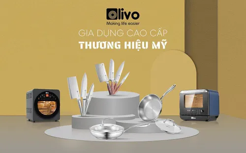 Bộ dao, chảo OLIVO cao cấp lần đầu ra mắt thị trường gia dụng Việt