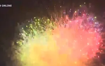 Nghệ An bắn pháo hoa trong Lễ khai mạc Du lịch Cửa Lò năm 2023