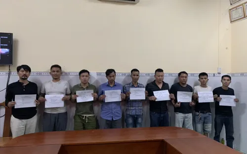 Đòi nợ bất thành, nhóm người cưỡng đoạt tài sản và giữ ''con nợ'' trái pháp luật