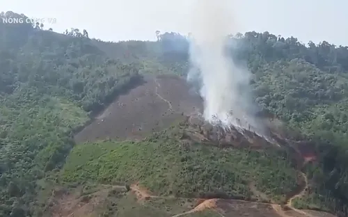 Miền Trung với nỗi lo cháy rừng