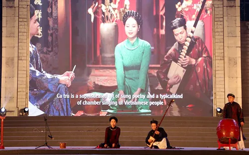 Liên hoan trình diễn các Di sản văn hóa phi vật thể đại diện nhân loại
