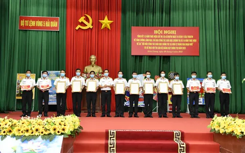 Vùng 5 Hải quân: 100% thí sinh đạt khá, giỏi trong Hội thi cán bộ giảng dạy chính trị