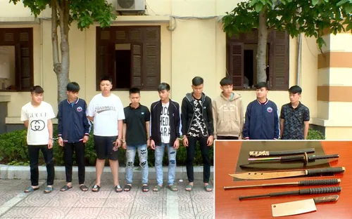 Khởi tố nhóm thanh niên gây rối trật tự công cộng