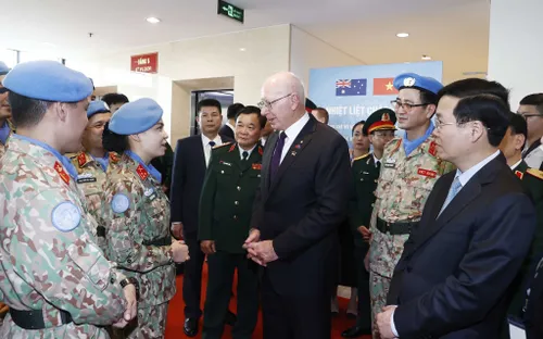 Khẳng định uy tín Việt Nam trong hoạt động gìn giữ hòa bình