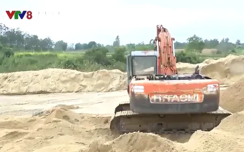 Khó khăn trong quản lý, ngăn chặn khai thác cát trái phép
