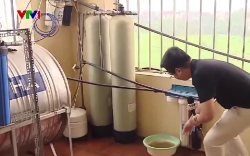 "Khát" nước sạch tại khu tái định cư