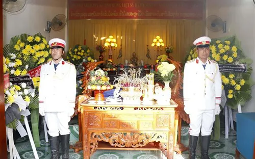 Hồi hương 96 hài cốt liệt sĩ Việt Nam hi sinh tại Lào