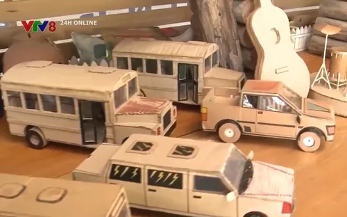 Khu vườn tái chế rác thải của người khuyết tật