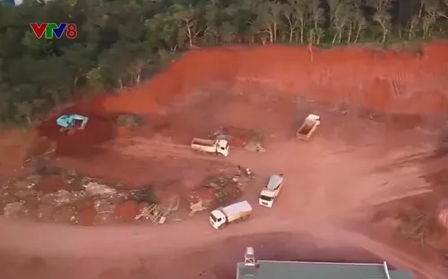 Lúng túng xử lý vi phạm khai thác đất ở Đắk Nông