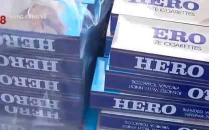 Khởi tố đối tượng tàng trữ thuốc lá nhập lậu