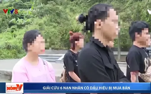 Giải cứu 6 nạn nhân có dấu hiệu bị mua bán