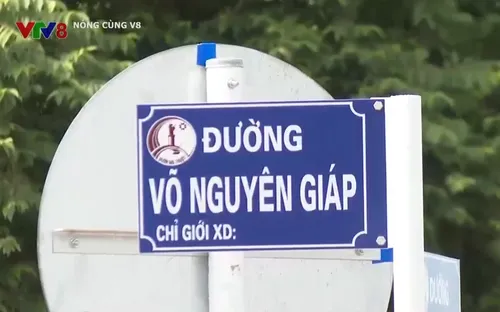 Niềm vui từ con đường mang tên Đại tướng Võ Nguyên Giáp
