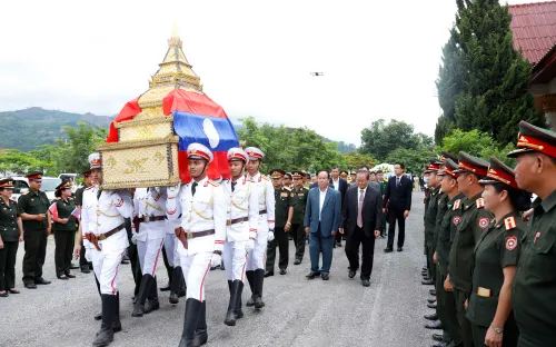 Hồi hương hài cốt liệt sĩ Việt Nam hy sinh tại Lào
