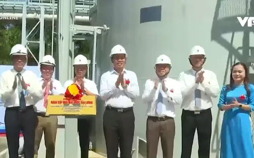 Khánh thành Dự án cải tạo, nâng cấp Nhà máy nước sạch Tân Lương