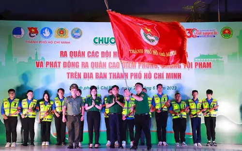 Ra quân đội hình nhân dân tuần tra phòng, chống tội phạm