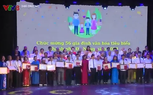 Đà Nẵng: Tuyên dương gia đình văn hóa tiêu biểu