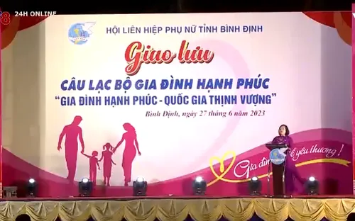 Giao lưu "Gia đình hạnh phúc - Quốc gia thịnh vượng" năm 2023