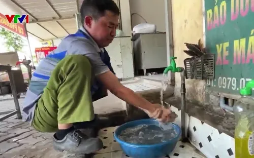 Khu tái định cư được cấp nước sạch sau phản ánh của VTV