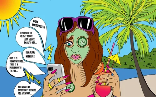 Làm thế nào để ngừng lo lắng về công việc trong kỳ nghỉ?