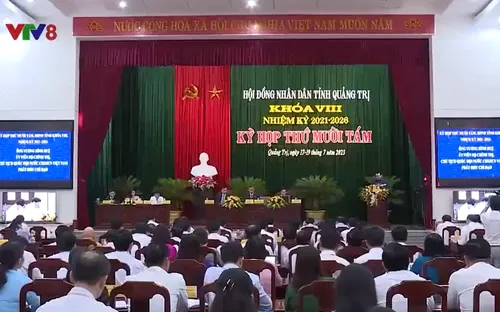 Khai mạc Kỳ họp thứ 18 HĐND tỉnh Quảng Trị khóa VIII