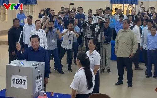 Hơn 142.300 quan sát viên trong nước và quốc tế theo dõi bầu cử Quốc hội tại Campuchia