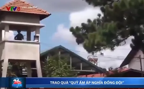 Trao quà và ra mắt "Quỹ ấm áp nghĩa đồng đội"
