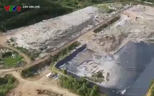 Bãi rác thải gây nguy hại môi trường ở Đắk Lắk