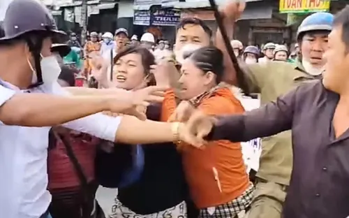 Cà Mau: Thông tin vụ việc trật tự đô thị xô xát với tiểu thương