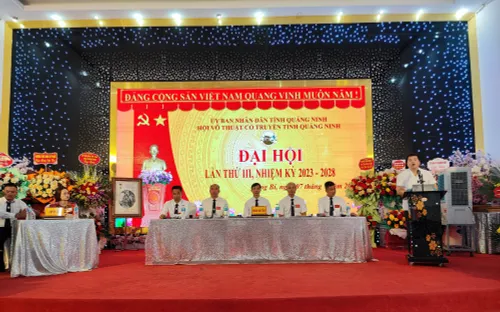 Võ cổ truyền tỉnh Quảng Ninh: Thay đổi mạnh mẽ để phát triển