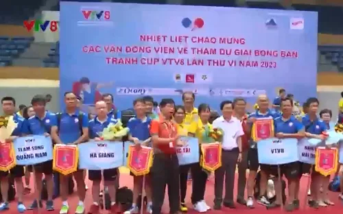 Khai mạc Giải Bóng bàn truyền thống tranh Cúp VTV8