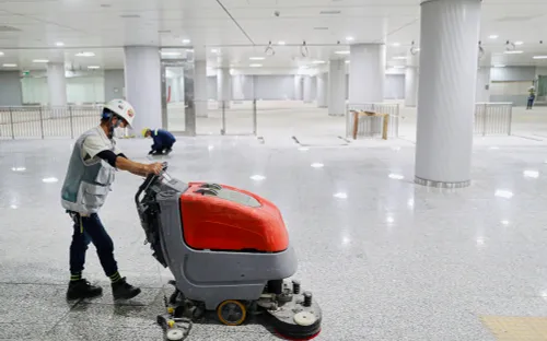 Nhà ga metro Bến Thành đã hoàn thiện 99%