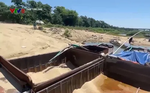 Quảng Ngãi lập lại trật tự trong quản lý khai thác cát