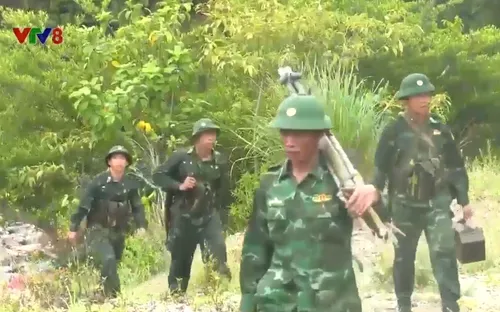 BĐBP Quảng Bình diễn tập chống xâm nhập biên giới